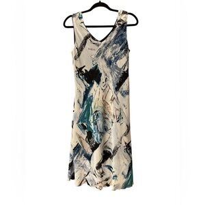 Charlie B abstract printed sleeveless dress